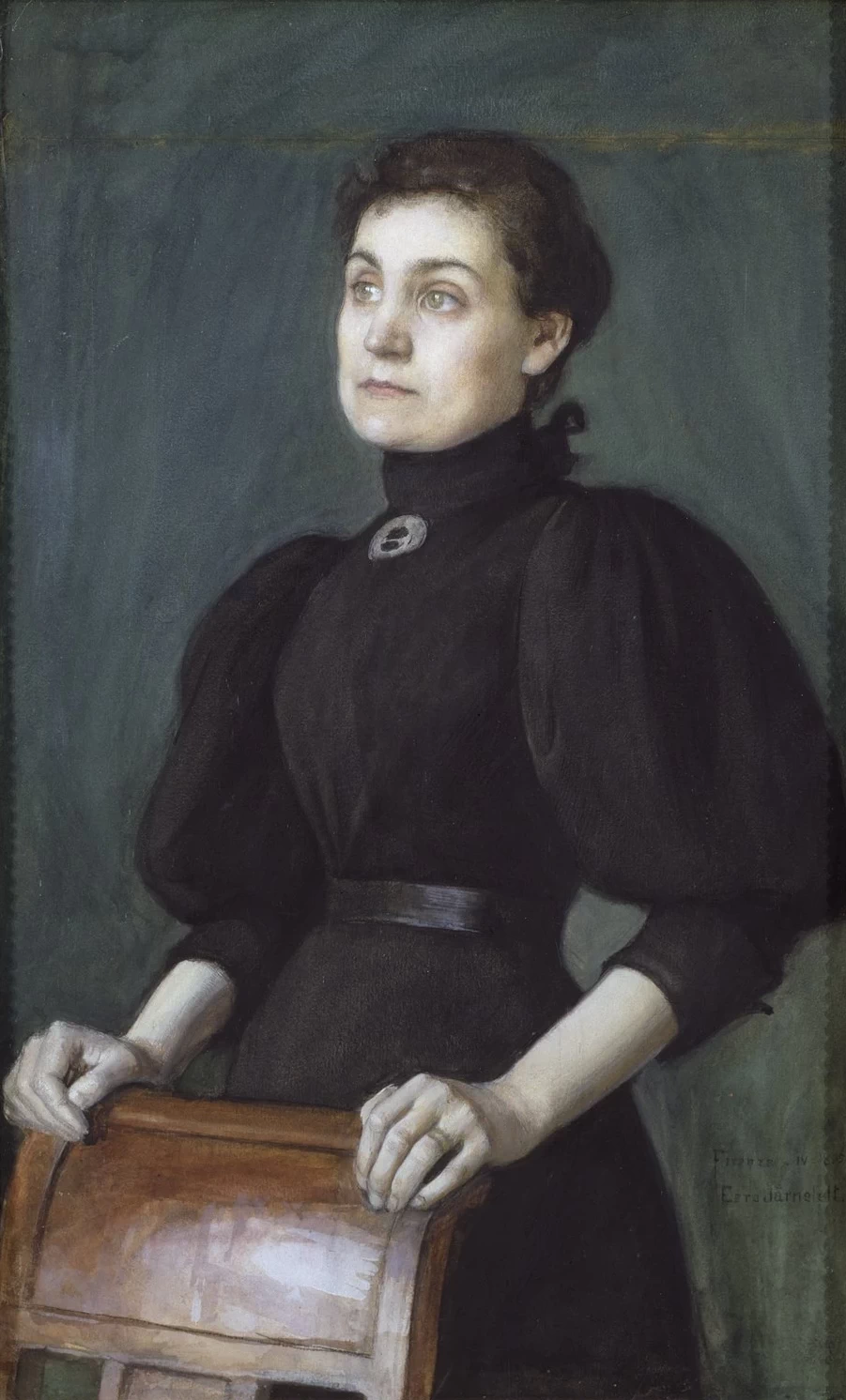 Eero Järnefelt - La moglie dell'artista (Eero Järnefelt), Museo Nazionale, Stoccolma